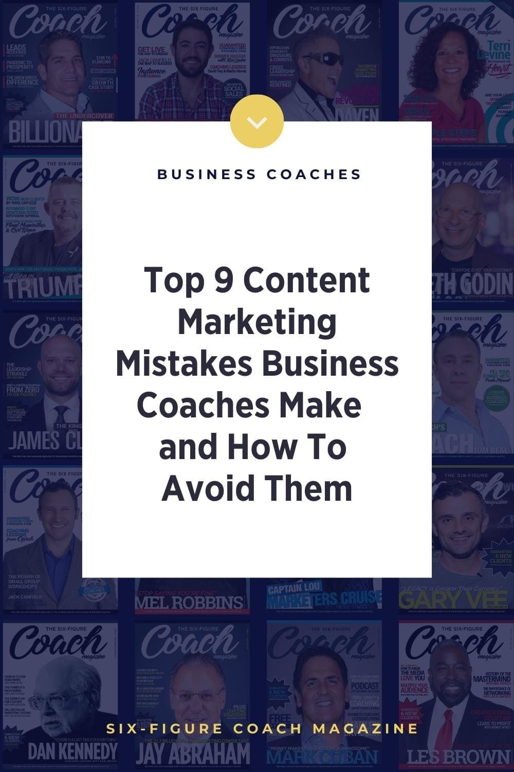 Top 9 Content Marketing Mistakes Business Coaches Make  and How To Avoid Them with Becky Auer